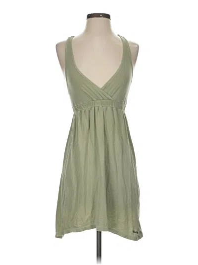 Pre-owned Unbranded Casual Dress In Green