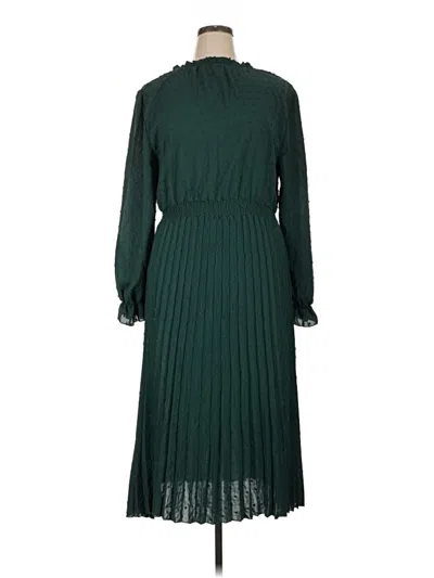 Pre-owned Unbranded Casual Dress In Green