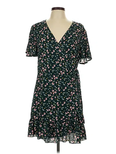 Pre-owned Unbranded Casual Dress In Green