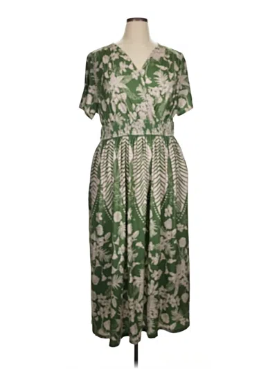 Unbranded Casual Dress In Green