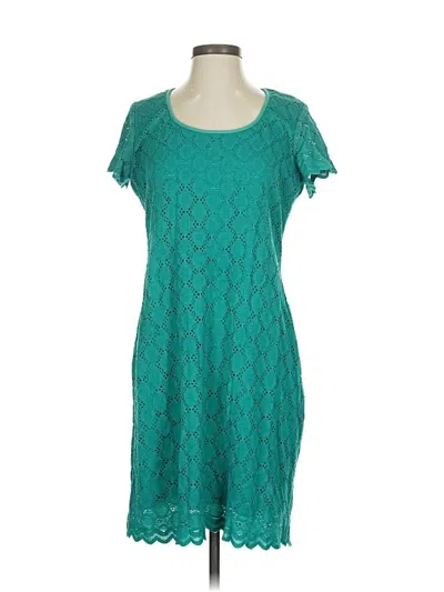 Pre-owned Unbranded Casual Dress In Green