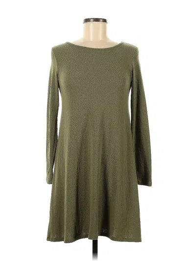 Pre-owned Unbranded Casual Dress In Green