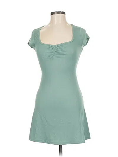 Pre-owned Unbranded Casual Dress In Green