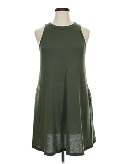 Pre-owned Unbranded Casual Dress In Green