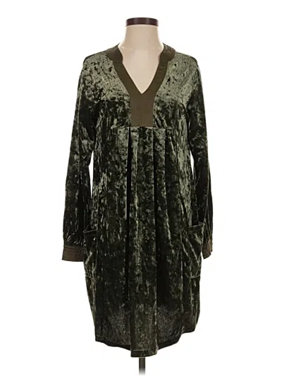 Pre-owned Unbranded Casual Dress In Green