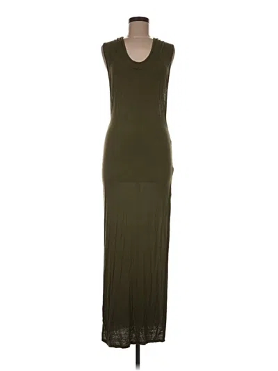 Pre-owned Unbranded Casual Dress In Green