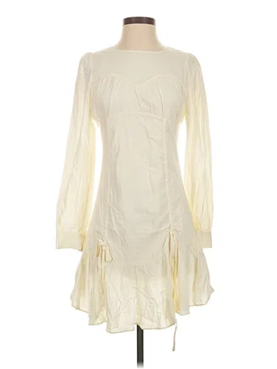 Unbranded Casual Dress In Ivory