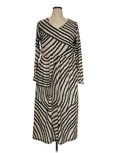 Pre-owned Unbranded Casual Dress In Ivory
