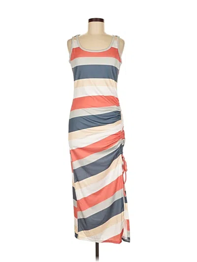 Pre-owned Unbranded Casual Dress In Orange