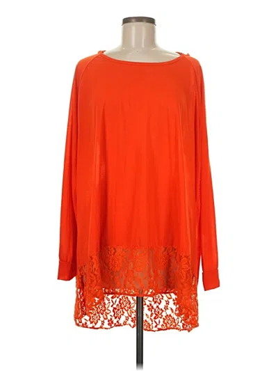 Pre-owned Unbranded Casual Dress In Orange