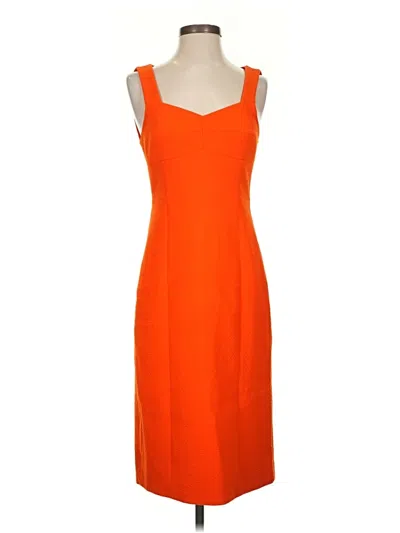 Pre-owned Unbranded Casual Dress In Orange