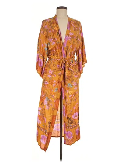 Pre-owned Unbranded Casual Dress In Orange