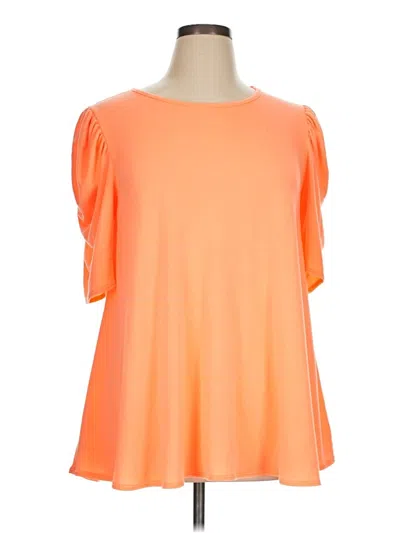 Pre-owned Unbranded Casual Dress In Orange