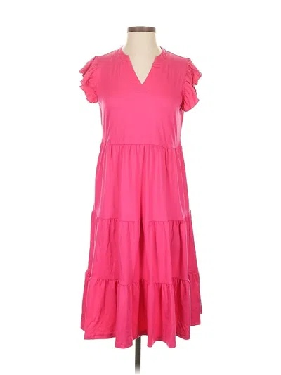 Pre-owned Unbranded Casual Dress In Pink