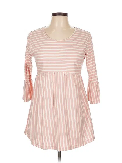 Pre-owned Unbranded Casual Dress In Pink