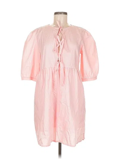 Pre-owned Unbranded Casual Dress In Pink
