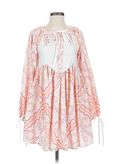 Pre-owned Unbranded Casual Dress In Pink
