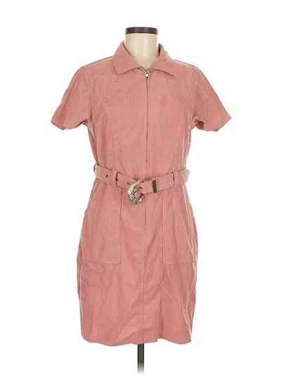Pre-owned Unbranded Casual Dress In Pink