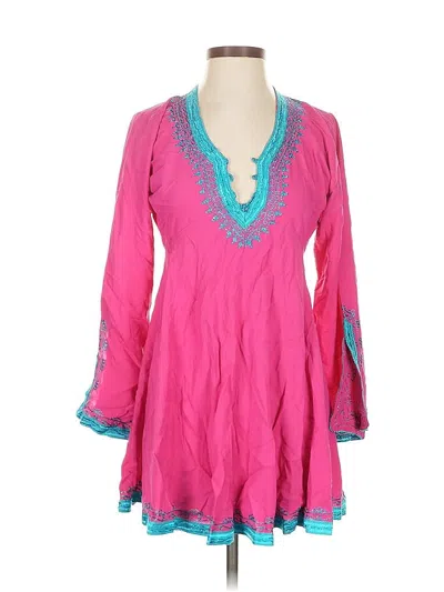Pre-owned Unbranded Casual Dress In Pink