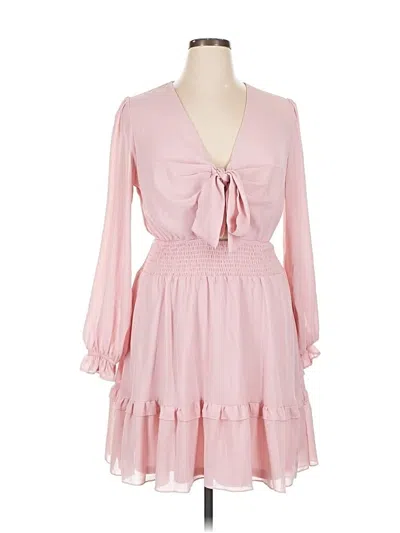 Pre-owned Unbranded Casual Dress In Pink