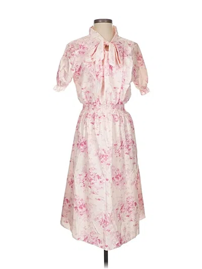 Pre-owned Unbranded Casual Dress In Pink