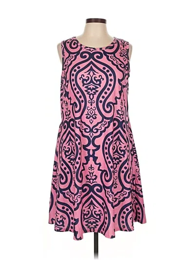 Pre-owned Unbranded Casual Dress In Pink