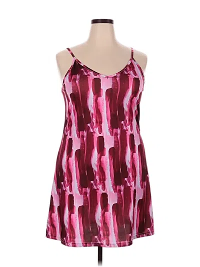 Pre-owned Unbranded Casual Dress In Pink