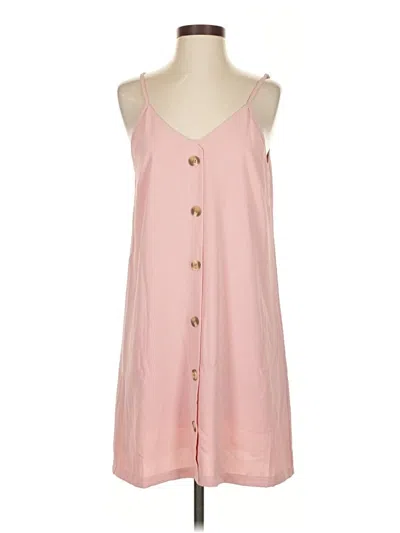 Pre-owned Unbranded Casual Dress In Pink