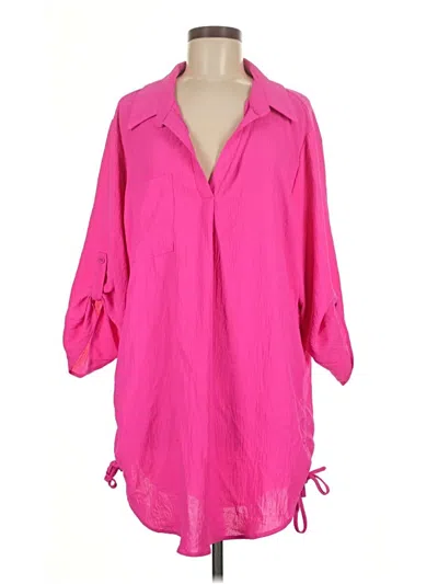 Pre-owned Unbranded Casual Dress In Pink