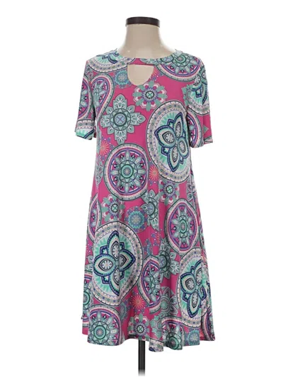 Pre-owned Unbranded Casual Dress In Pink