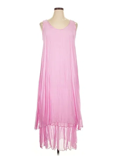 Pre-owned Unbranded Casual Dress In Pink
