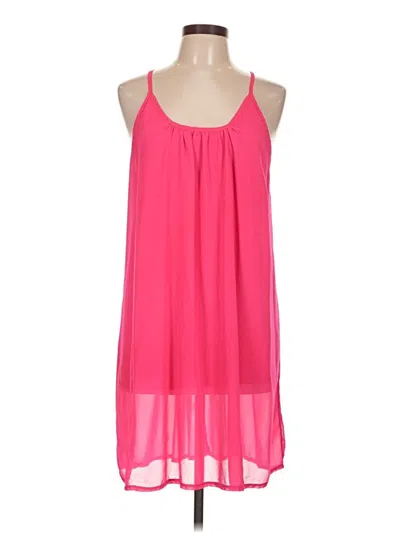 Pre-owned Unbranded Casual Dress In Pink