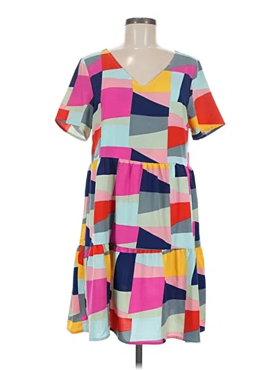 Pre-owned Unbranded Casual Dress In Pink