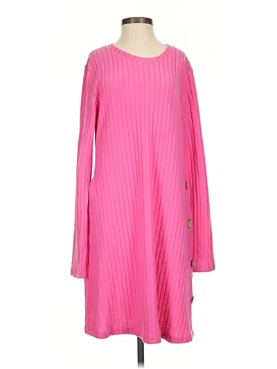 Pre-owned Unbranded Casual Dress In Pink