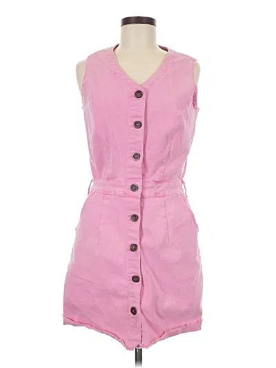 Pre-owned Unbranded Casual Dress In Pink