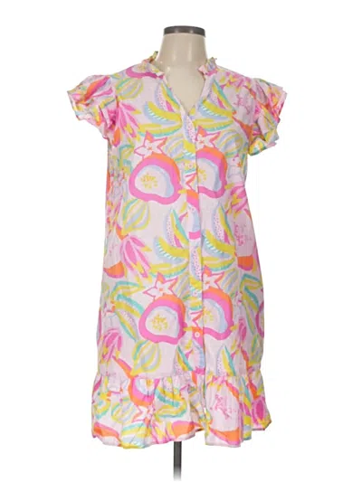 Pre-owned Unbranded Casual Dress In Pink