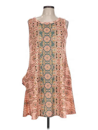 Pre-owned Unbranded Casual Dress In Pink