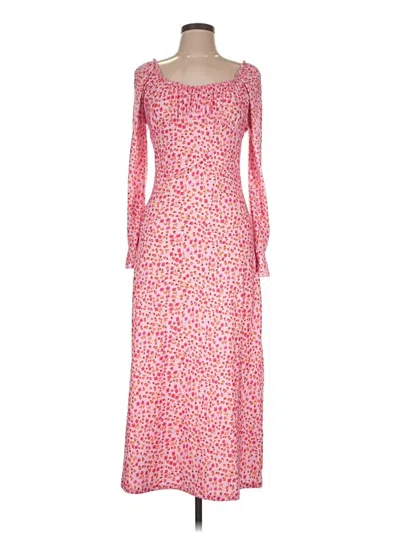 Pre-owned Unbranded Casual Dress In Pink