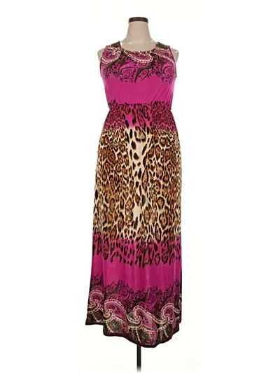 Pre-owned Unbranded Casual Dress In Pink