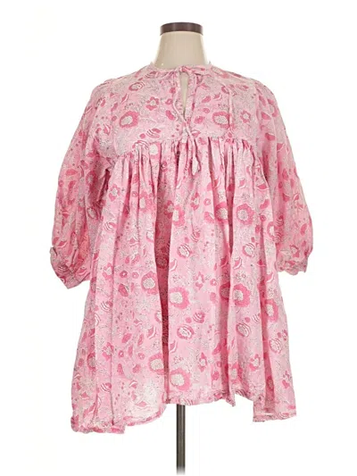 Pre-owned Unbranded Casual Dress In Pink