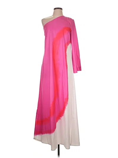 Pre-owned Unbranded Casual Dress In Pink