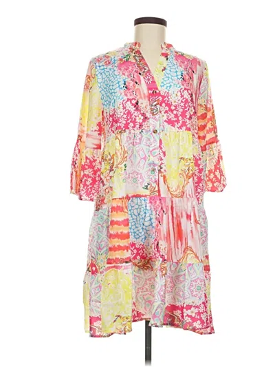Pre-owned Unbranded Casual Dress In Pink