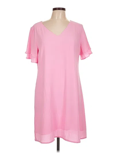 Pre-owned Unbranded Casual Dress In Pink