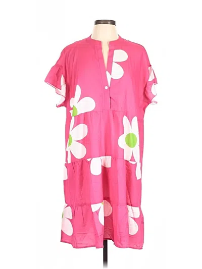 Pre-owned Unbranded Casual Dress In Pink