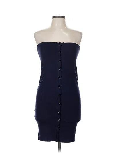 Pre-owned Unbranded Casual Dress In Purple