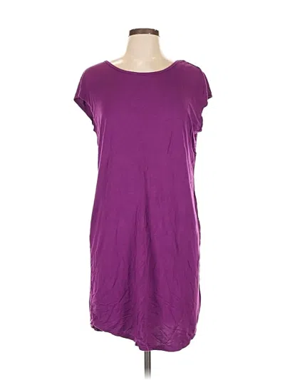 Pre-owned Unbranded Casual Dress In Purple
