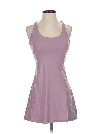 Pre-owned Unbranded Casual Dress In Purple