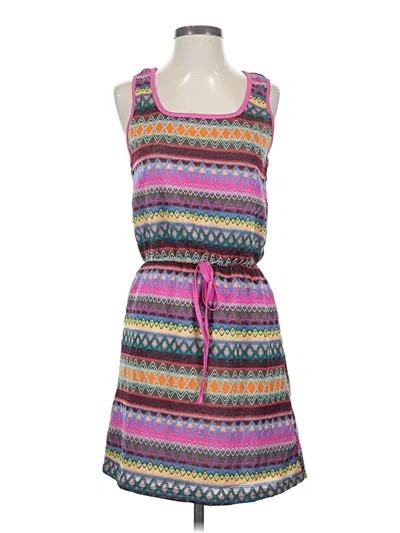 Pre-owned Unbranded Casual Dress In Purple