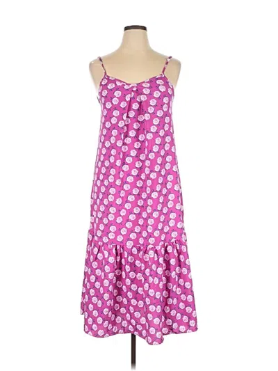 Pre-owned Unbranded Casual Dress In Purple