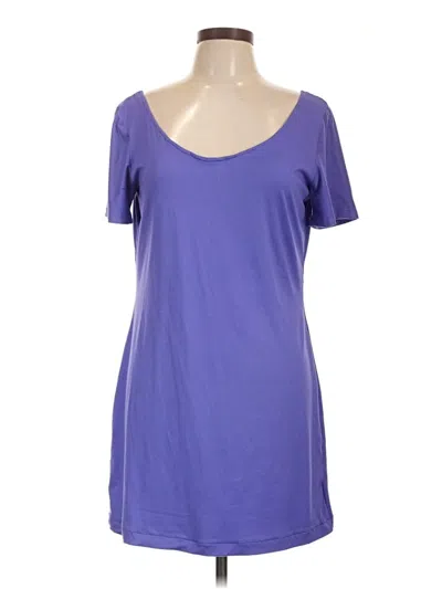 Pre-owned Unbranded Casual Dress In Purple
